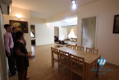 Large size apartment for rent in Ciputra Compound, Tay Ho, Ha Noi